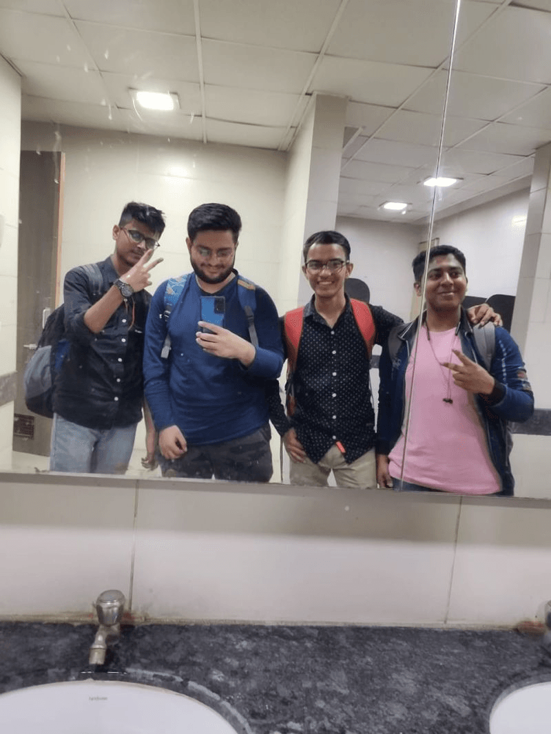 BML Munjal hackathon team photo