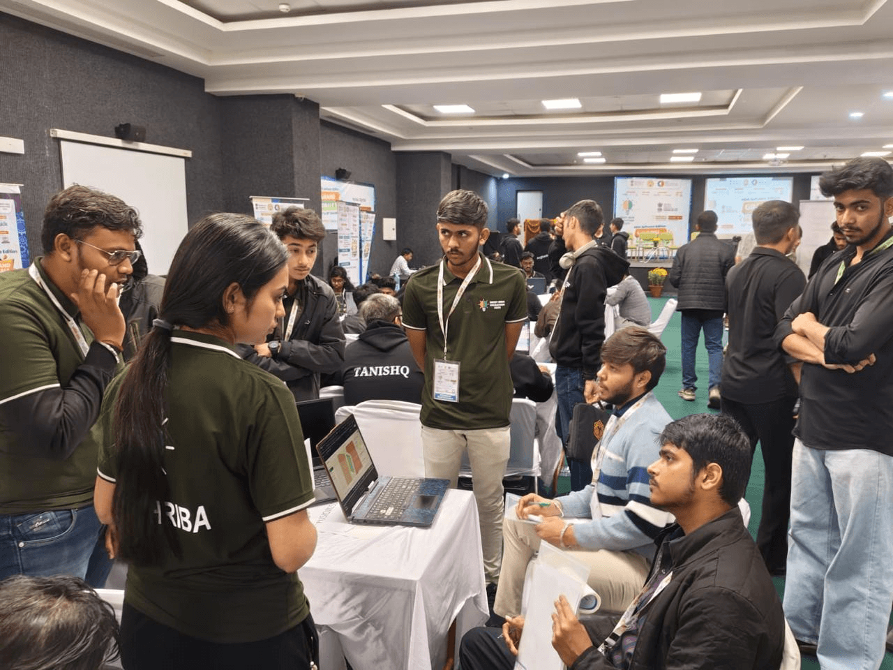 SIH jury invitation or event stage photo